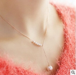 Moon Lariat Necklace
