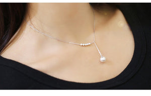 Moon Lariat Necklace